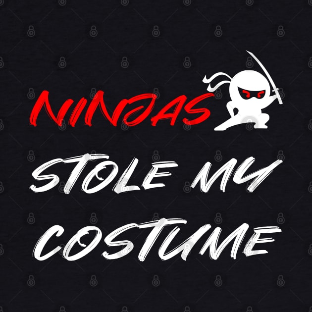 Ninjas stole my costume t-shirt by Herotee